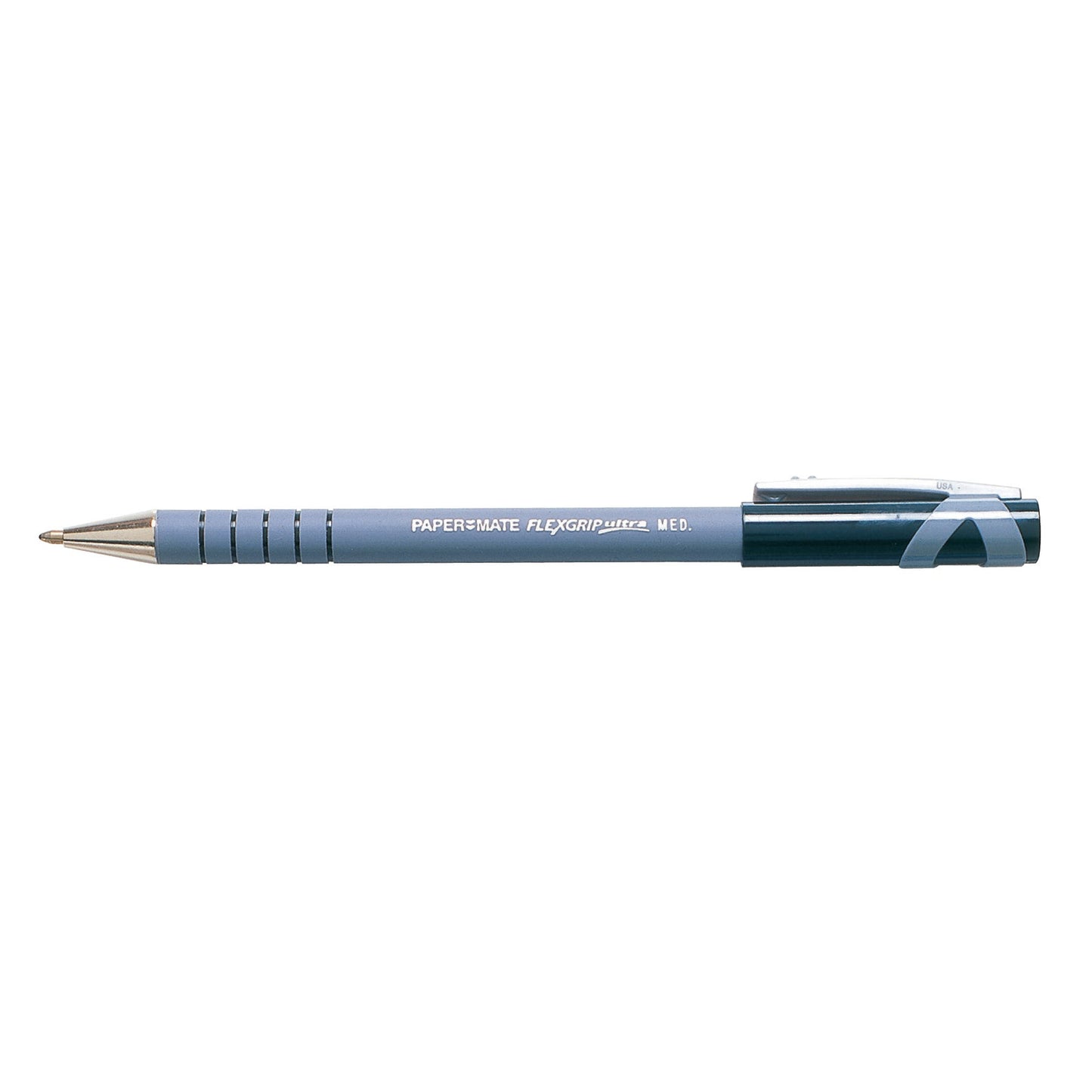 Papermate Ballpoint Pen Flexgrip Ultra Medium 1.0mm Pack 12 Black 935102001 9630131