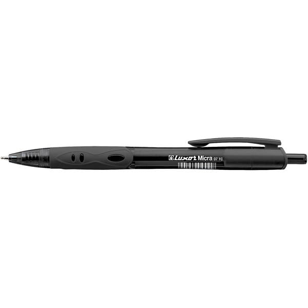 Luxor Pen Micra Retractable Ballpoint 0.7Mm Black 1025552 1781