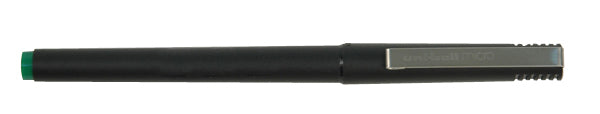 Uniball UB120 Micro Liquid Ink Rollerball Pen 0.5mm Box 12 Green_16203015_UB120GN