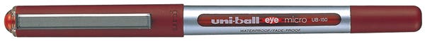 Eye Liquid Ink Rollerball Pen Micro 0.5mm Red 12 Pk 16202524 UB150R