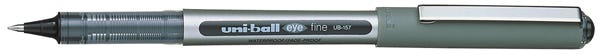 Eye Liquid Ink Rollerball Pen Fine 0.7mm Black 12 Pk 16202603 UNIUB157BK