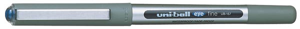 Uniball UB157 Eye Fine Liquid Ink Rollerball Pen 0.7mm (BX12) Blue 16202604 UNIUB157BK  BLUE