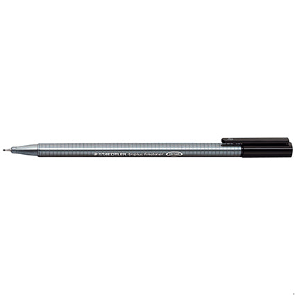Staedtler Triplus 334-9 Fineliner Fine 0.3mm Black Box 10_16157003_334-9