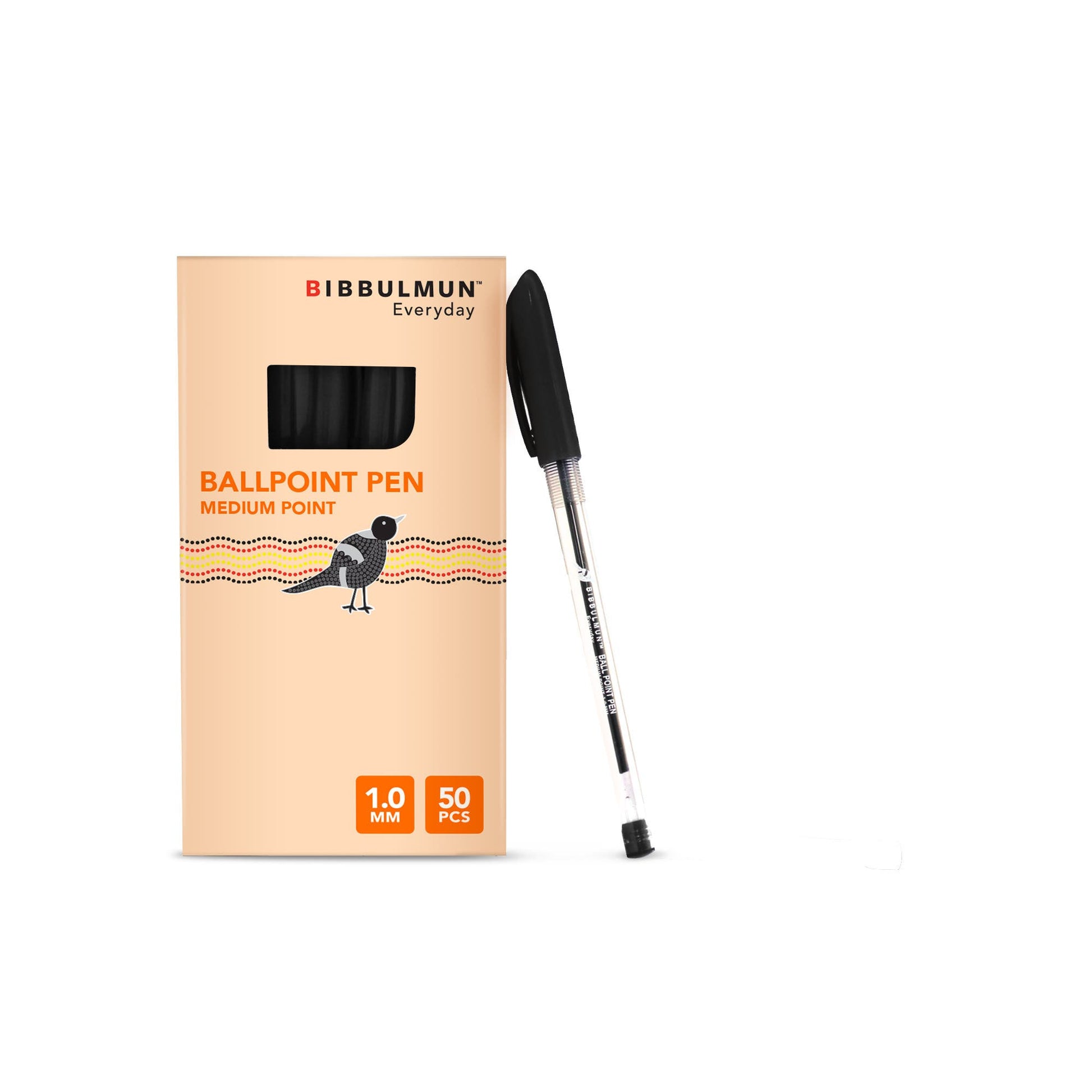 Ballpoint Pen Medium Point 1mm Black 50 Pk 935800901 NPL-935800901