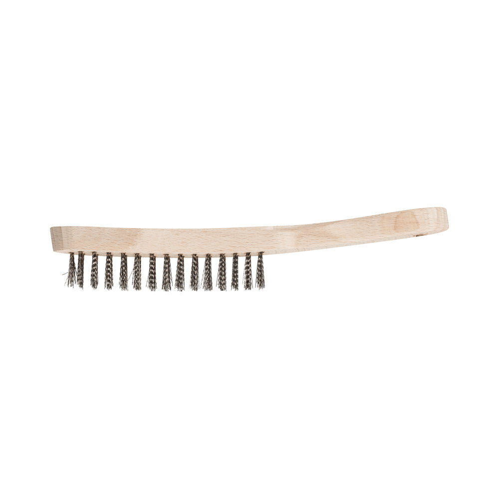 Scratch brush HBU 2 rows stainless steel wire 0.30 suitable for general us_40108185_43671003