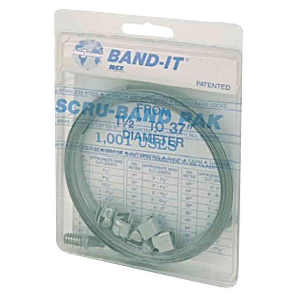 Clamp Kit Hose Scru-Band 25 x Screws / 25 x Housing / 100'' Band 94150007 M15699