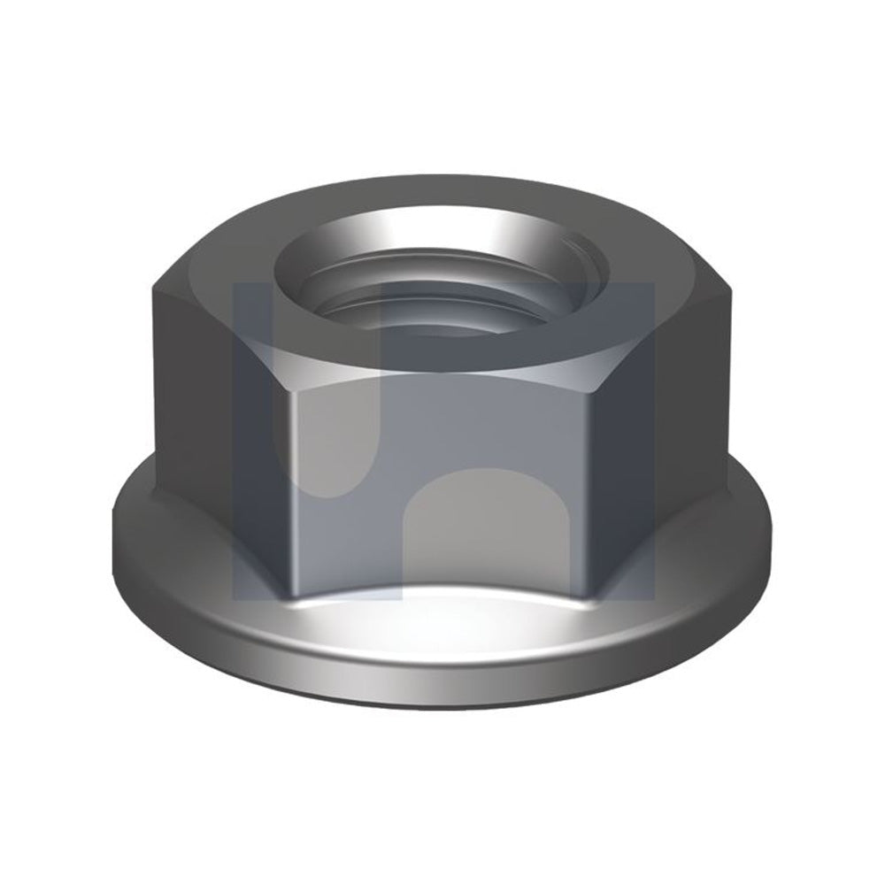Hex Flange Nut [No Serrations] HDG Din6923/Cl 8 M24 - Pk 50_40093333_NF08G6NCM24
