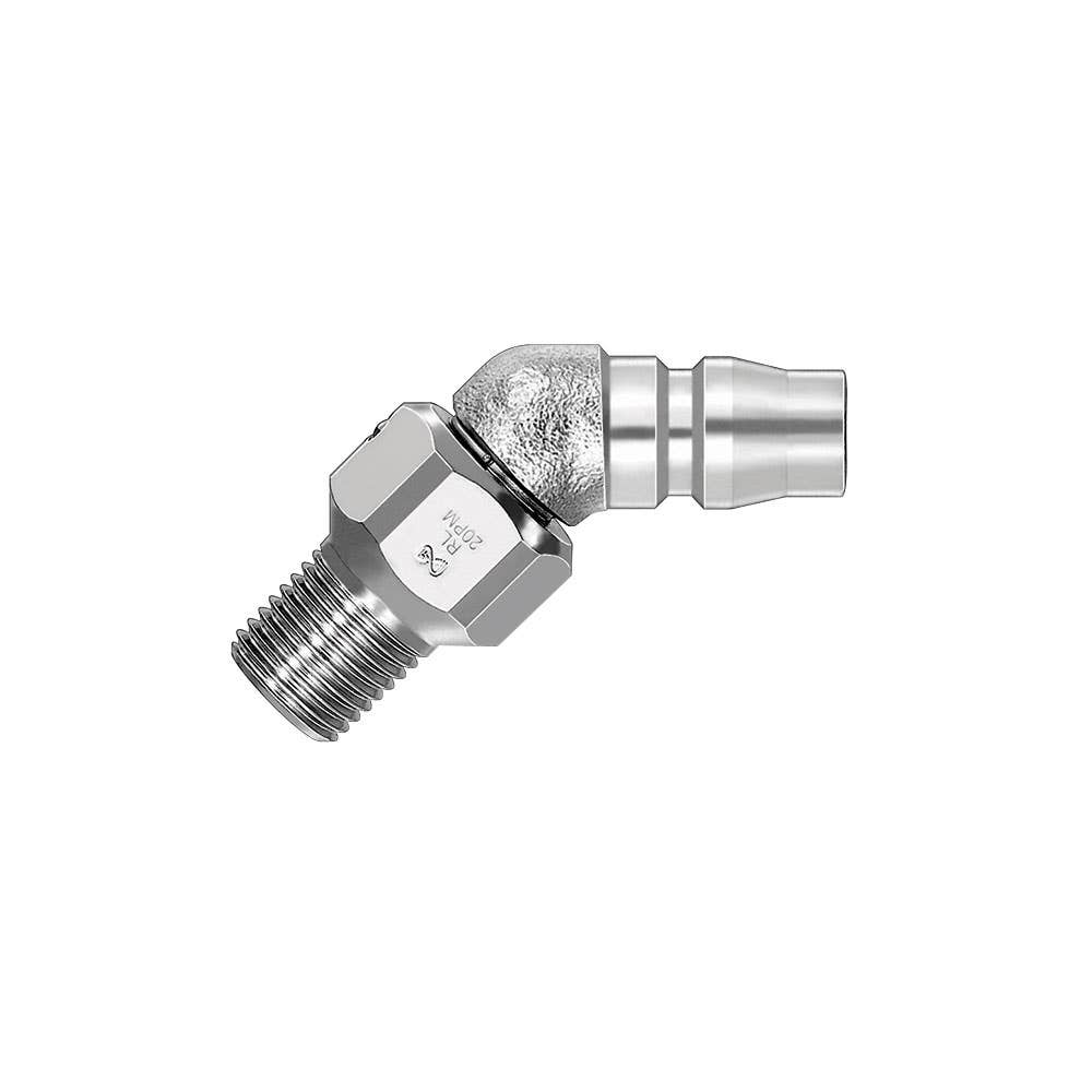 Air Hose Rotary Plug Sealing Male 1/4 BSP 8mmNB NCRL20PM Cupla 94340023 NCRL20PM