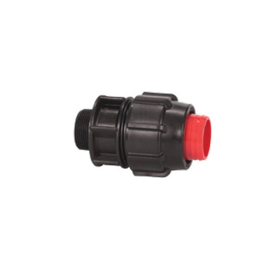 Adaptor Poly Compression Male Rural 7022 Series 1 x 1 Plasson 9448007 7020008