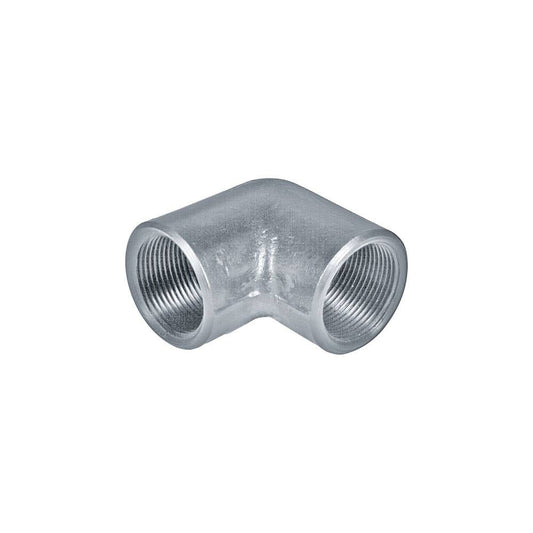 Elbow Galvanised Medium Pressure Female x Female 90&deg; 1 BSPT 25mmNB Peal 88809992 SE25G