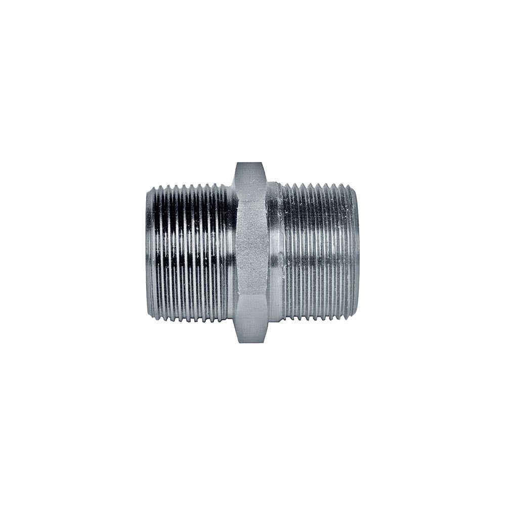 Hex Nipple Galvanised Medium Pressure 1 BSPT 25mmNB 88897899 SN25G
