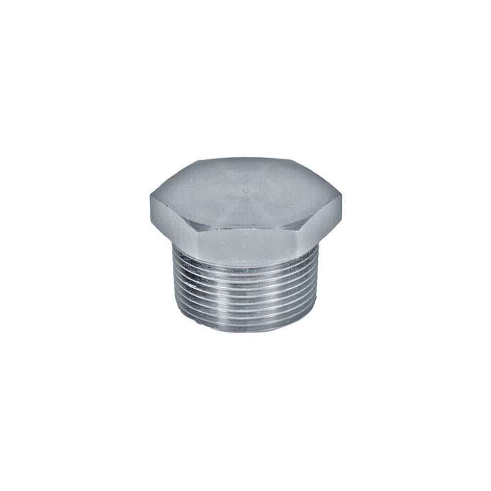Pipe Plug Hex Galvanised Medium Pressure 1 BSPT 25mmNB Peal 94540047 SP25G