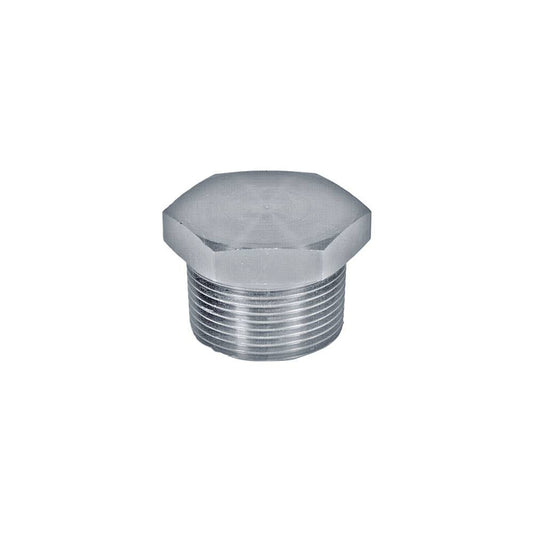 Pipe Plug Hex Galvanised Medium Pressure 1 BSPT 25mmNB Peal 94540047 SP25G