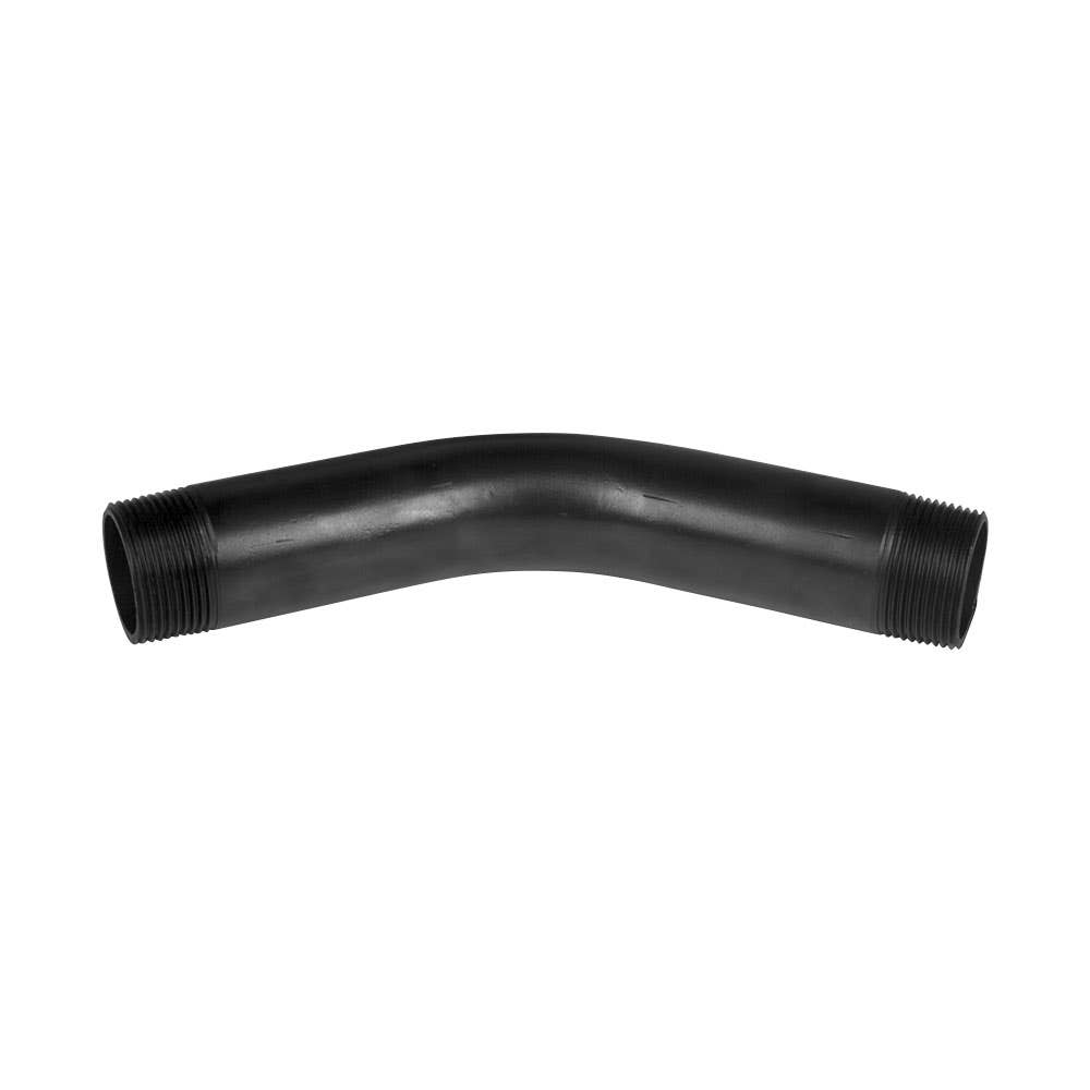 Bend Black Steel Medium Pressure Male x Male 45&deg; 1 BSPT 25mmNB Peal 94548094 SBDF25