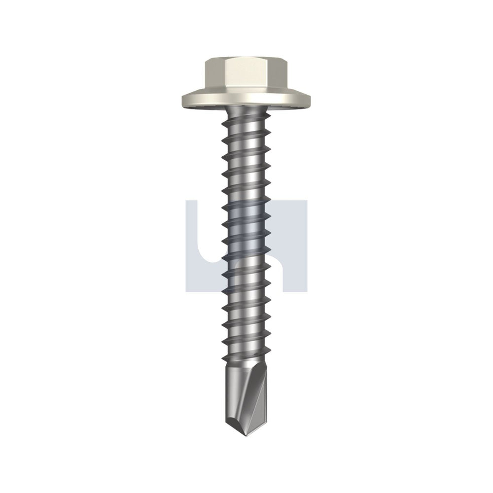 Metal Sds Flg Hex Hd Surfmist (Titania) -Cl3 As3566 #12-14 35 - Pk 1000_40095755_TSMM3FH1214035