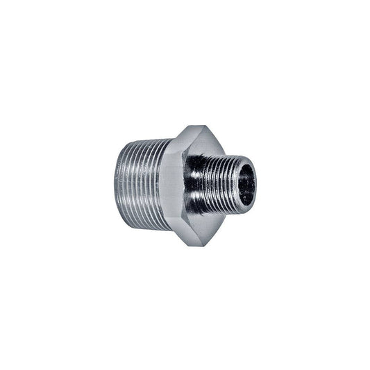 Reducing Hex Nipple Galvanised Medium Pressure 1 x 1/2 BSPT 25 x 15mmNB AAP Industries 94550020 SN2515G