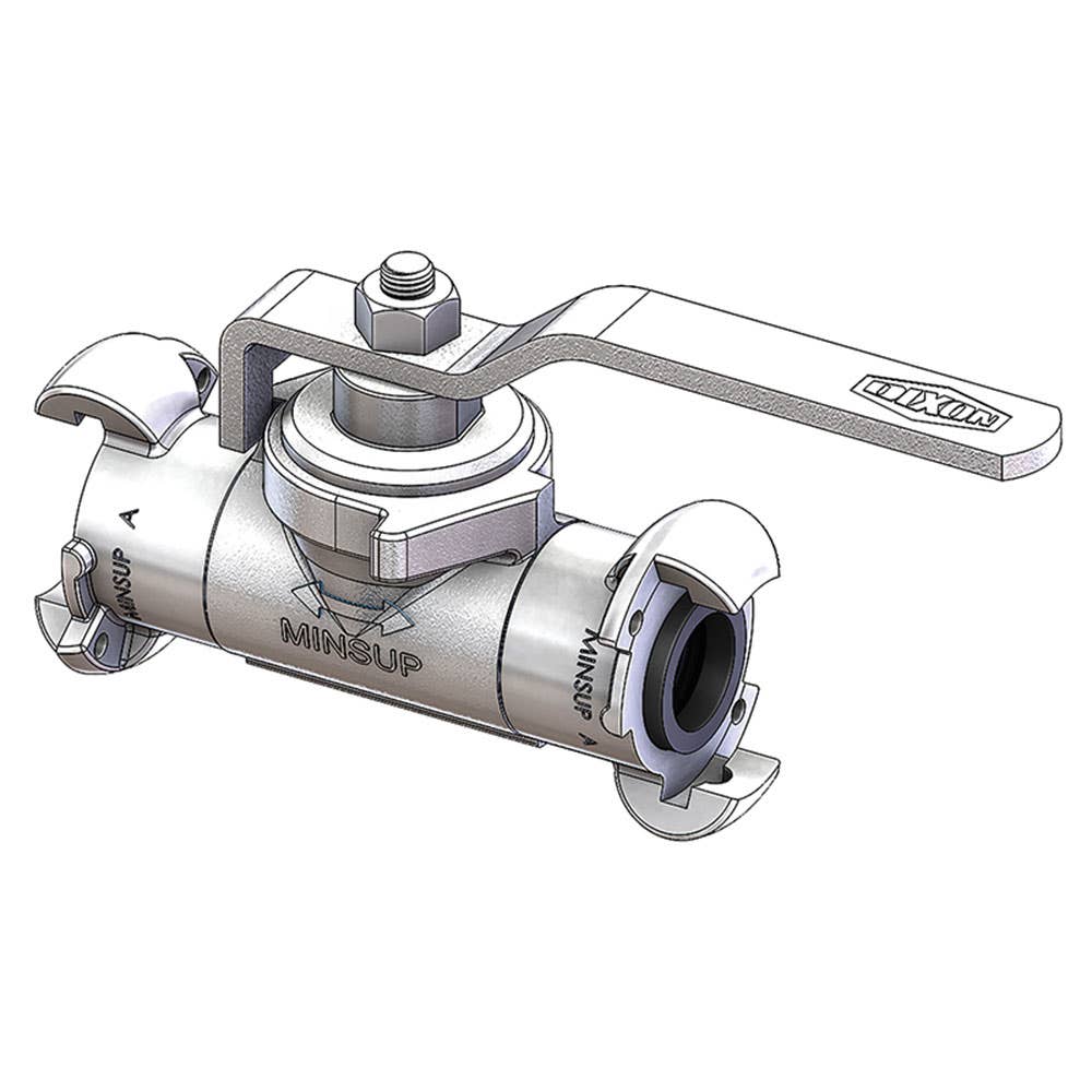 Econovalve&reg; Standard Ball Valve Type A x Type A Small 1 94700019 08/062/110/00