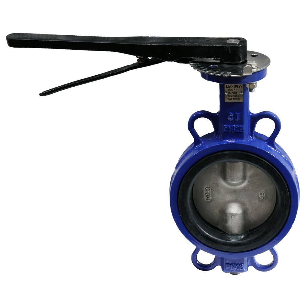 Butterfly Valve Wafer Body EPDM Seat 125mm 5 232psi VWE95 AAP Industries 94728004 VWE95