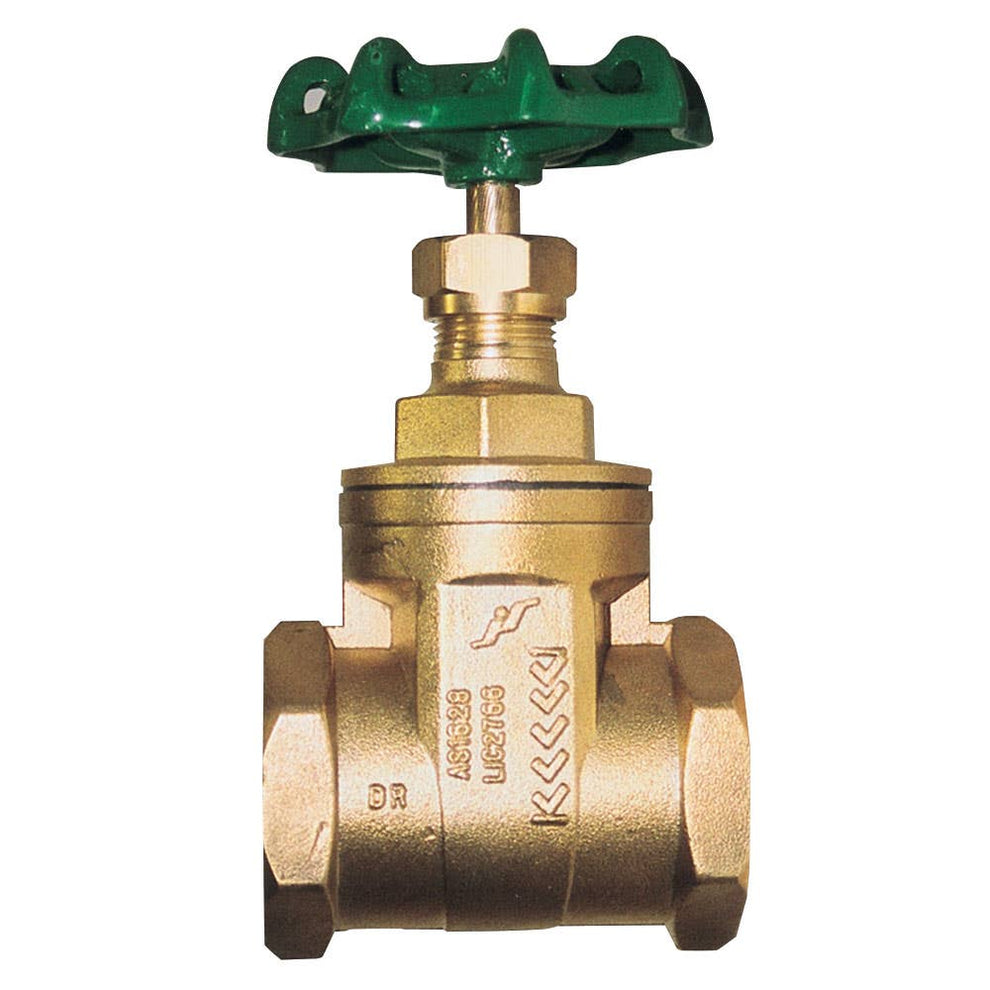 Gate Valve Brass 1-1/2