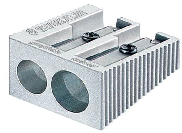 Pencil Sharpener 2 Hole Metal 16253600 39762