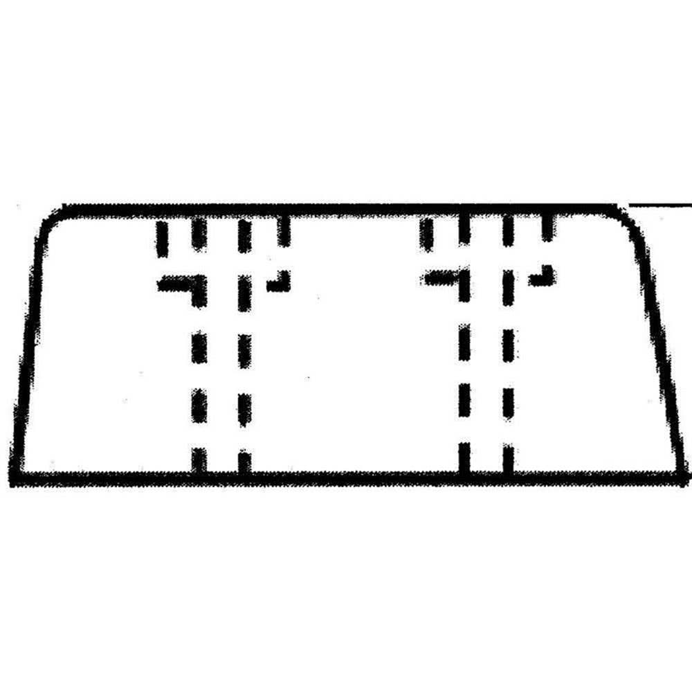 Buffer Moulded Docking 150 x 90mm DB15090 Mackay 95038447 DB15090