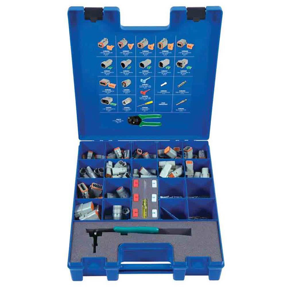 Connector Ezipak Kit DT 389 Piece + Crimping Tool Hella 95200144 HM8283