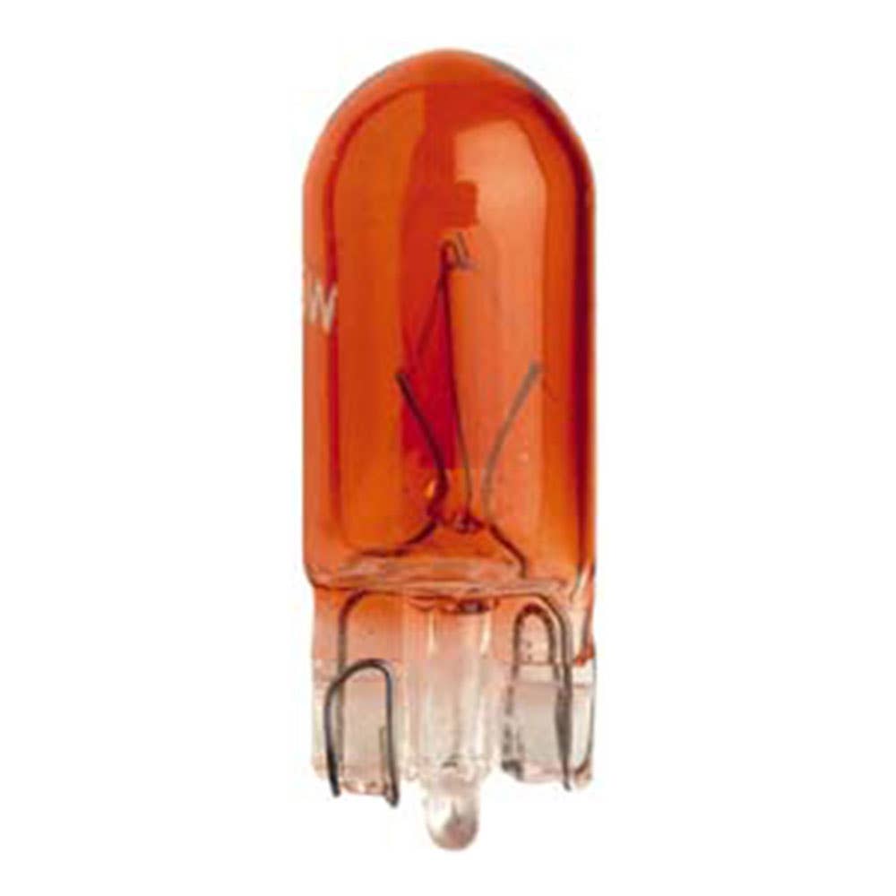 Globe Wedge 12V 5W Amber W2.1x9.5d Narva Pk 10 95200029 47510BL