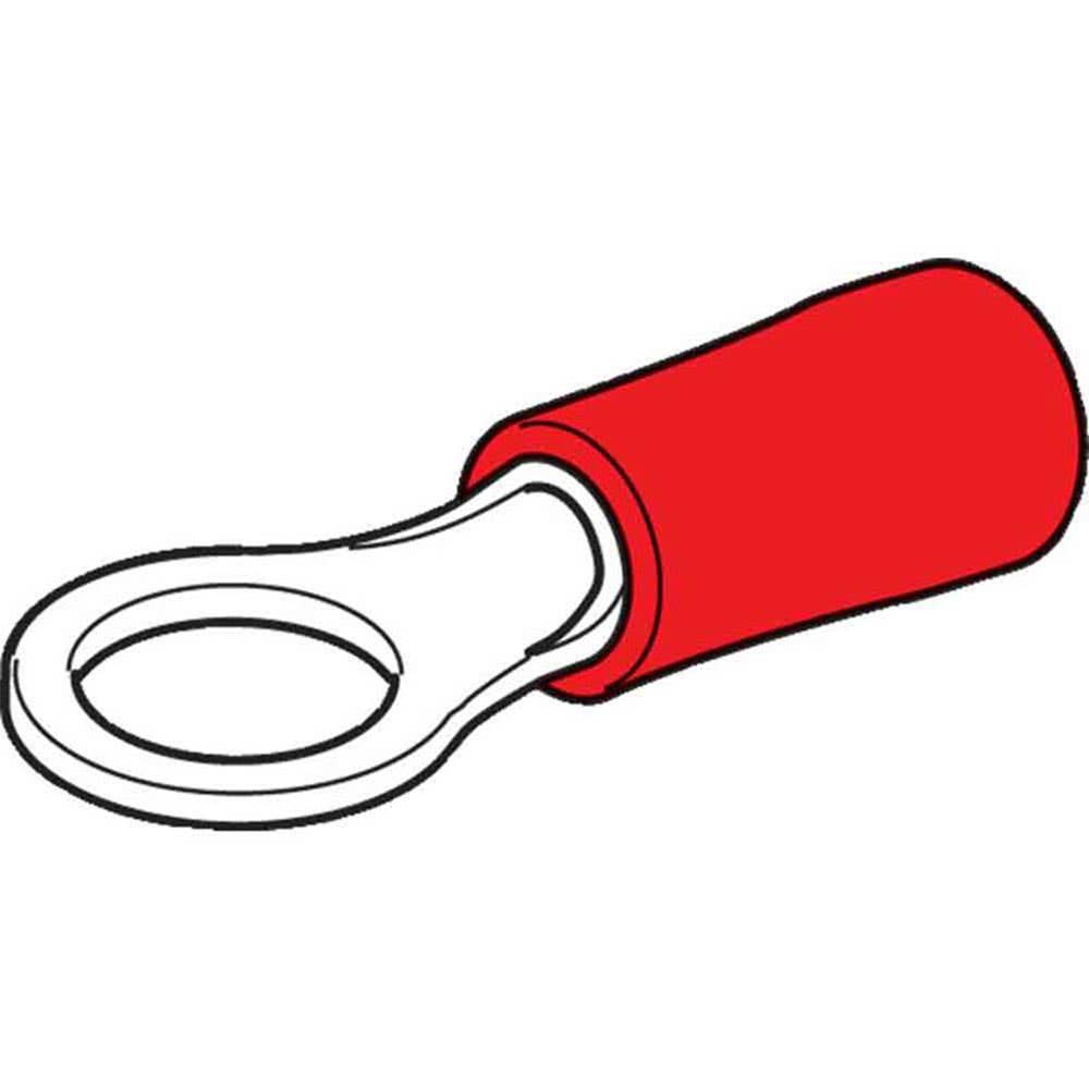 Terminal Eye 0.75-1.13mm2 2.5-3mm 5mm Red Hella Pk 25 95206353 8241