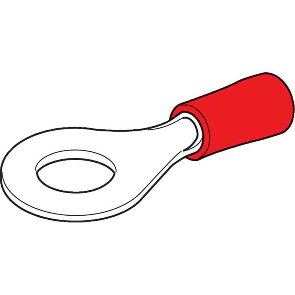 Terminal Eye 0.75-1.13mm2 2.5-3mm 6.3mm Red Hella Pk 16 95206354 8242