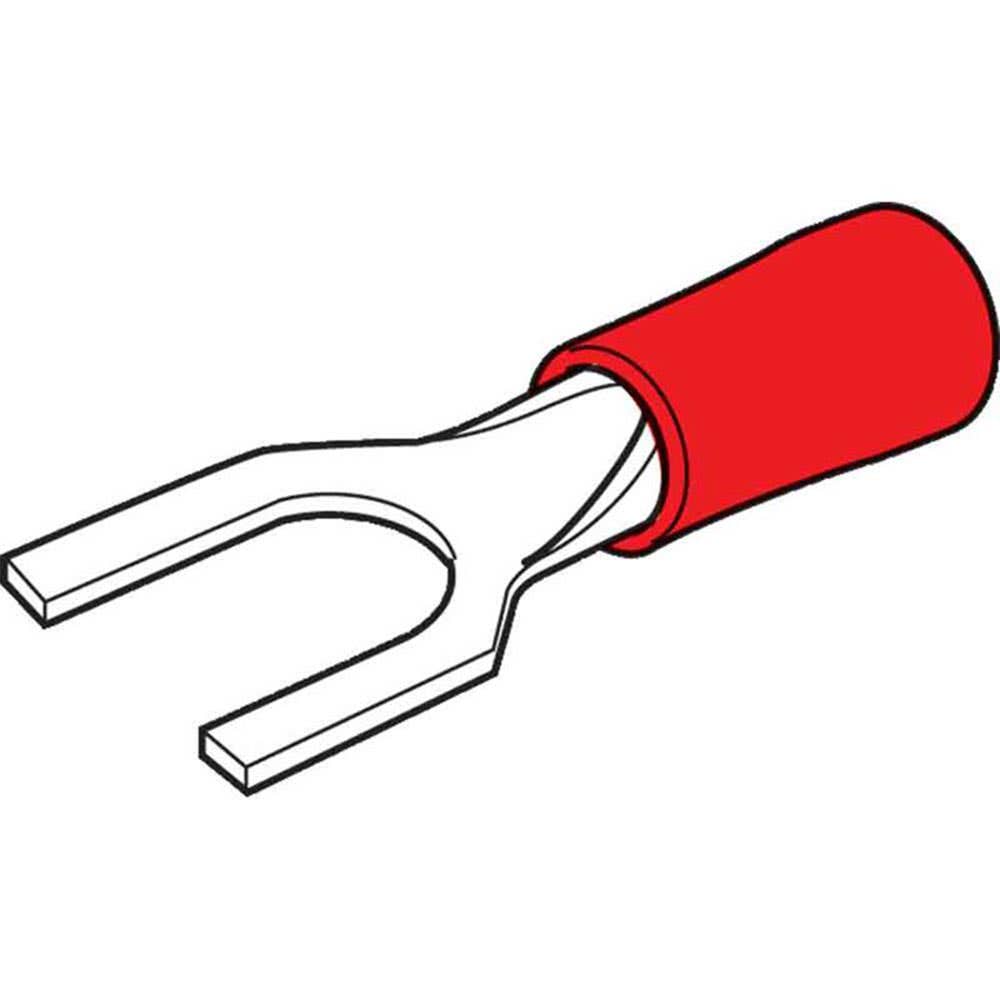 Terminal Fork 0.75-1.13mm2 2.5-3mm 4.3mm Red Hella Pk 21 95206359 8260