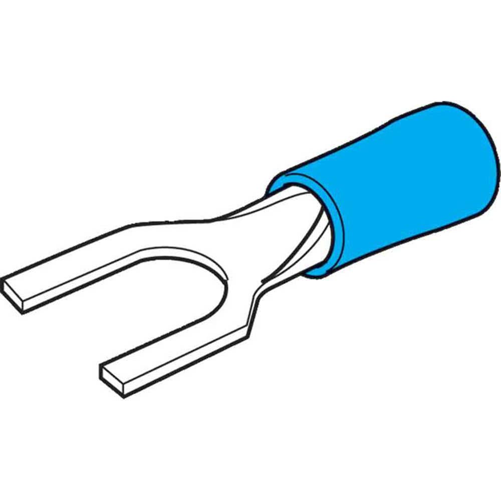 Terminal Fork 1.84mm2 4mm Cable 4.3mm Blue Hella Pk 20 95206361 8262