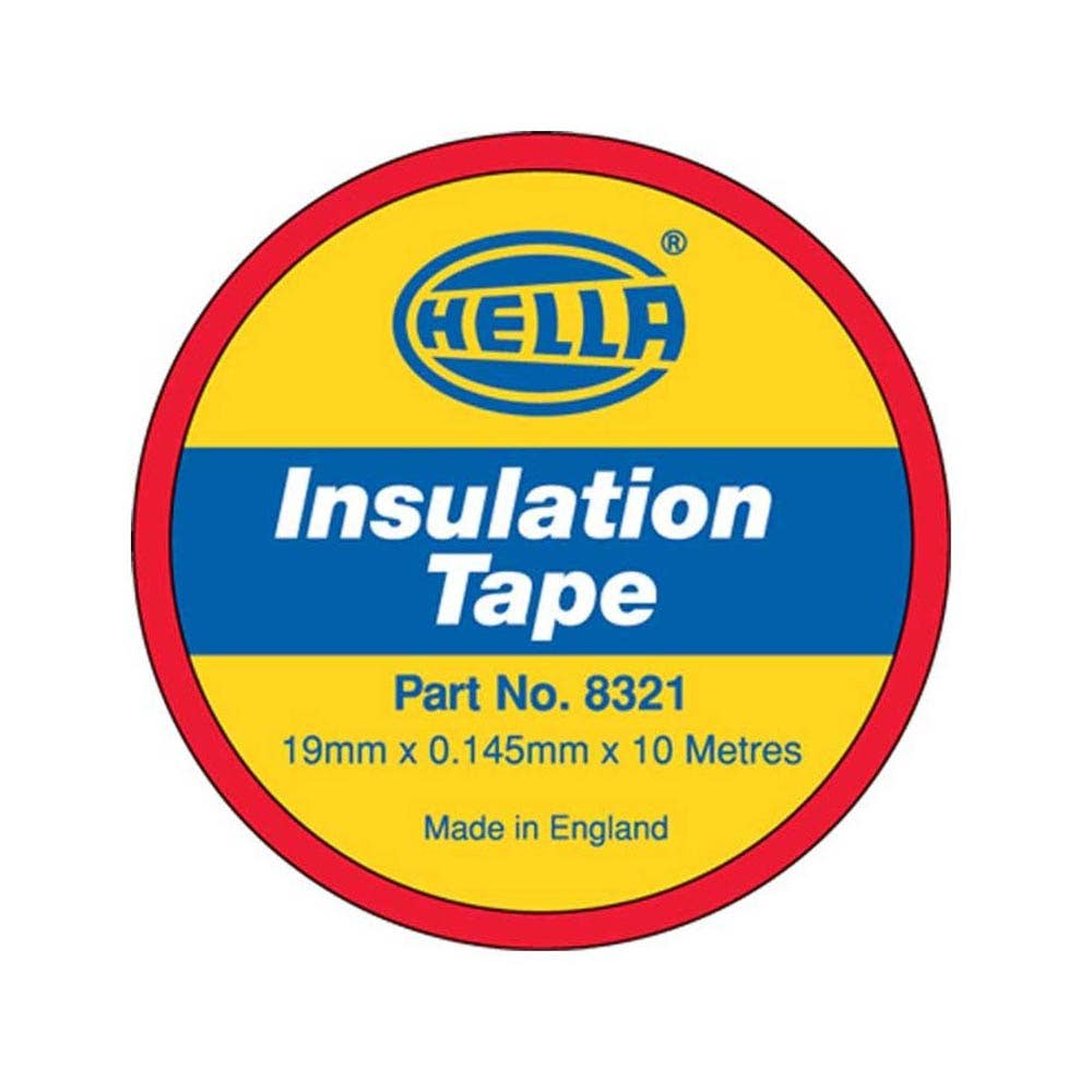 Tape Flame Retardant Red 19mm x 10mm Hella_95206378_8321