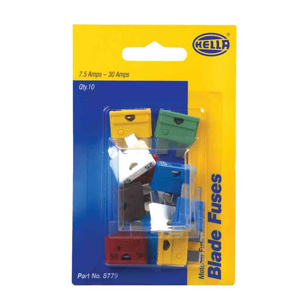Fuse Blade Mini Assortment 530A Motorist Hella Pk 10 95206521 8779