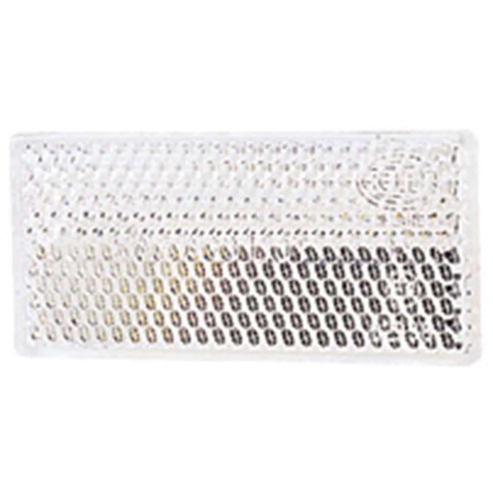 Reflector Retro Rectangular White 70 x 5 x 32mm Hella 95209915 2921