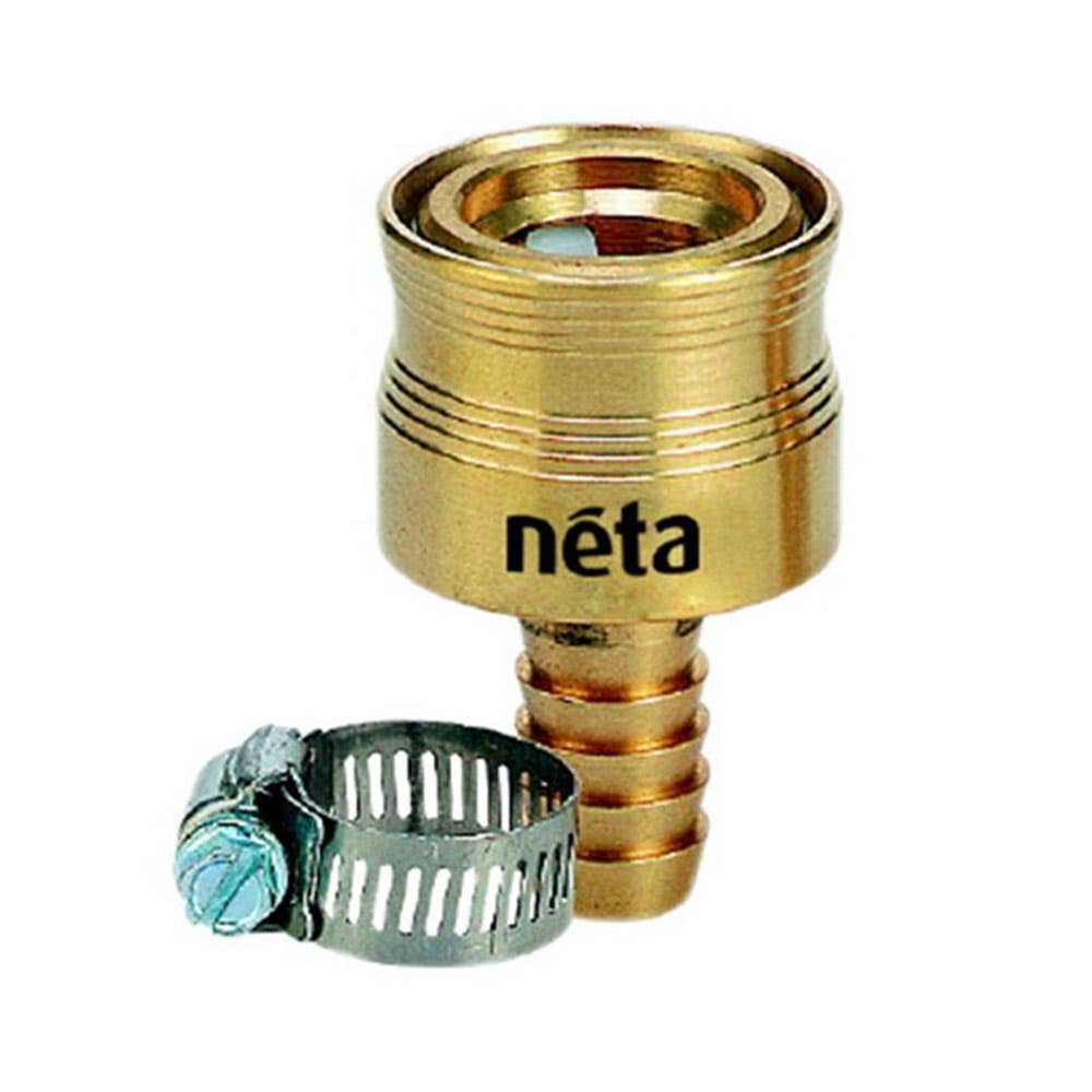 Hose Connector Brass Click On With Clamp 18mm 9523006 MH/RBB0RNL55