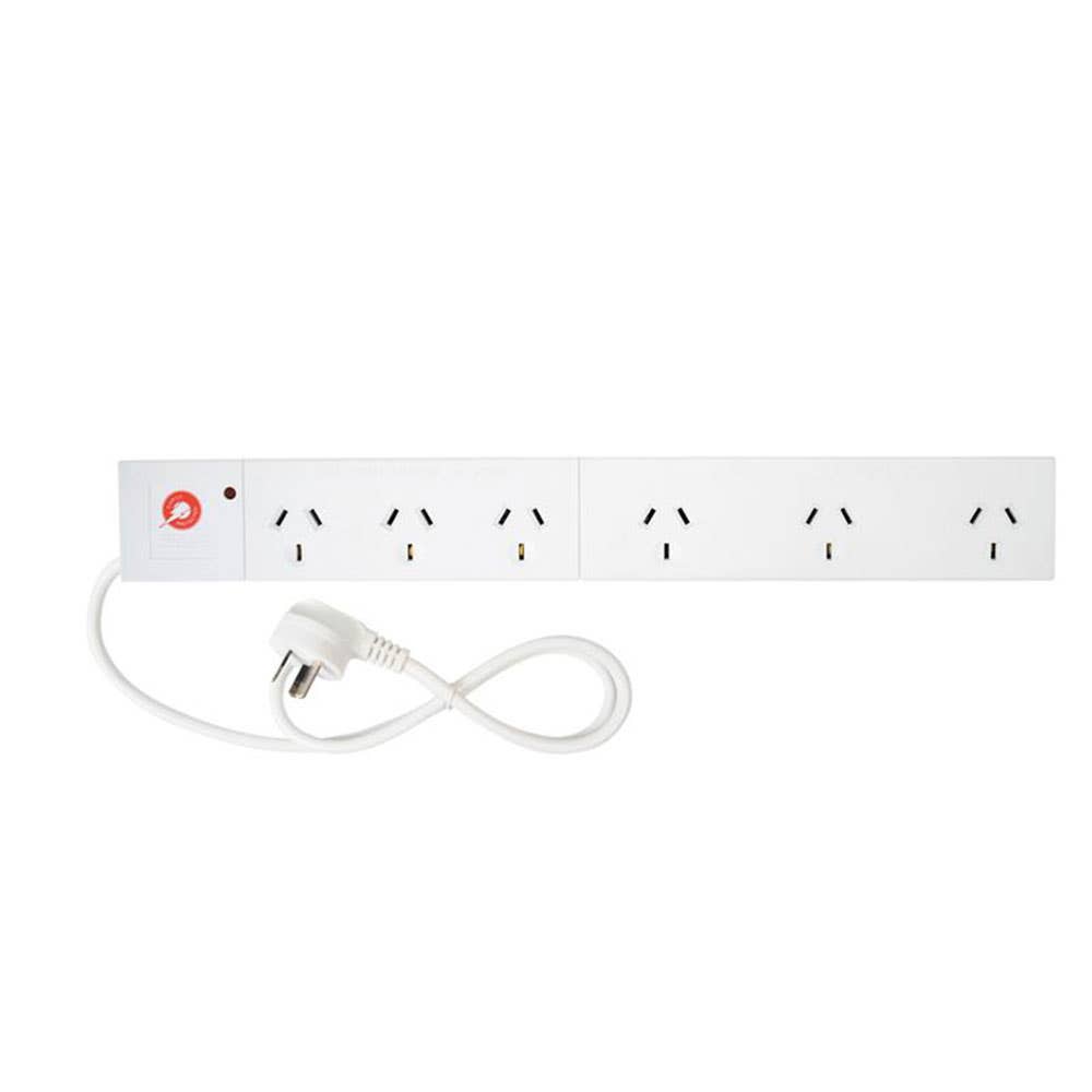 Powerboard 6 Outlet 10ASurge Protection 95250953 SWP-LS