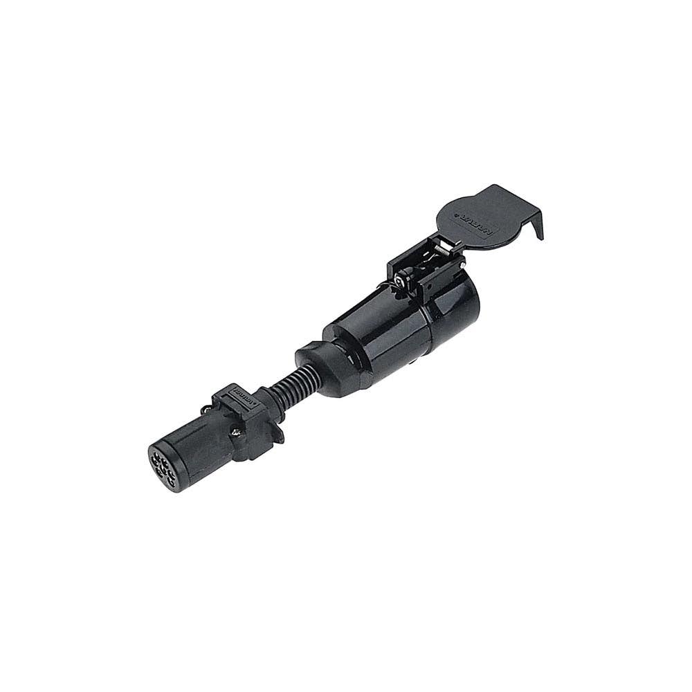 Adaptor Trailer 7 Pin Small Socket x 7 Pin Large Plug Narva_95251175_82275BL