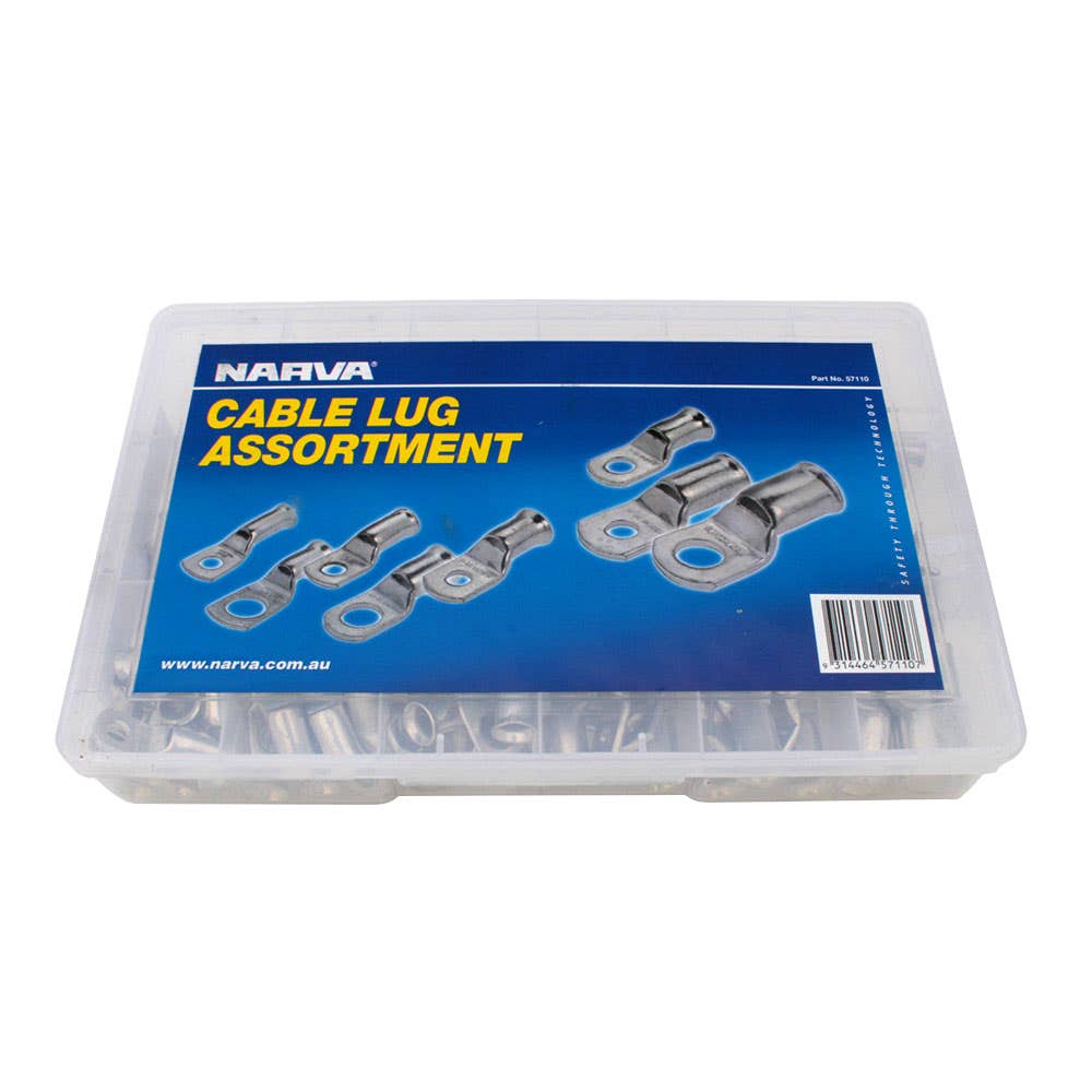 Lug Set Crimp Cable 165 Piece Narva 95251384 57110