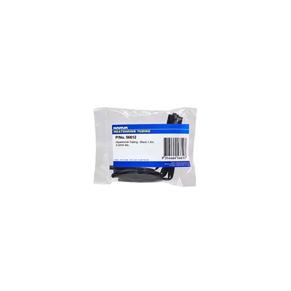 Heatshrink 4.8mm 2.4mm Shrunk 1.2m Black Narva_95251592_56614