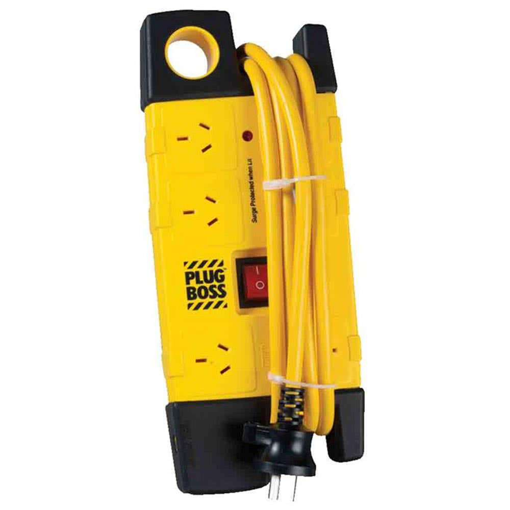 Powerboard 6 Outlet 10A Plug Boss 3.1m HPM 95258142 7032901