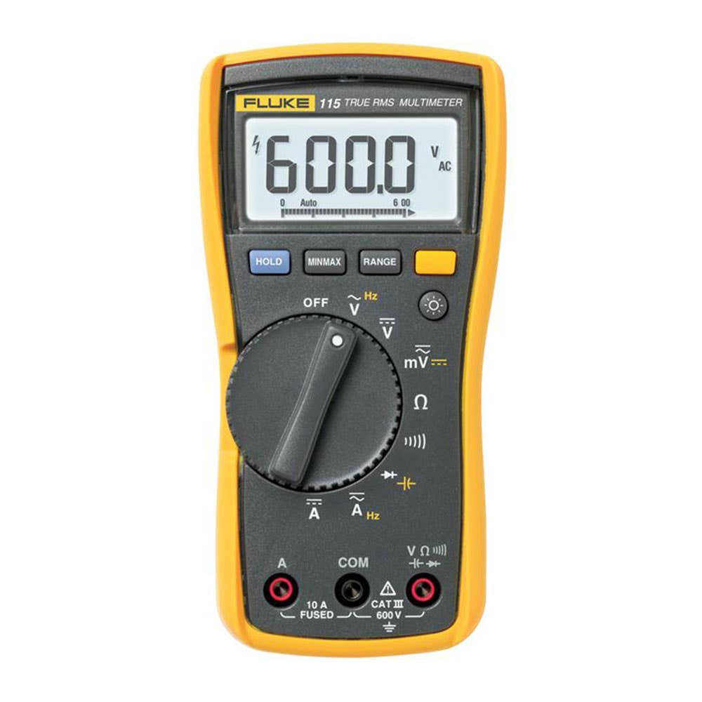 Multimeter Digital Cat3 600V True RMS Fluke 95258238 FLU115