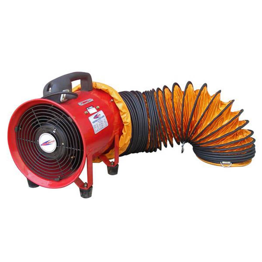Ventilator Portable Set 200mm 25m3/min + 5m Duct For 95258423 TPV200SET