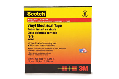 Scotch&reg; 22 Vinyl Electrical Tape 36mm x 33m_95258928_7000031345