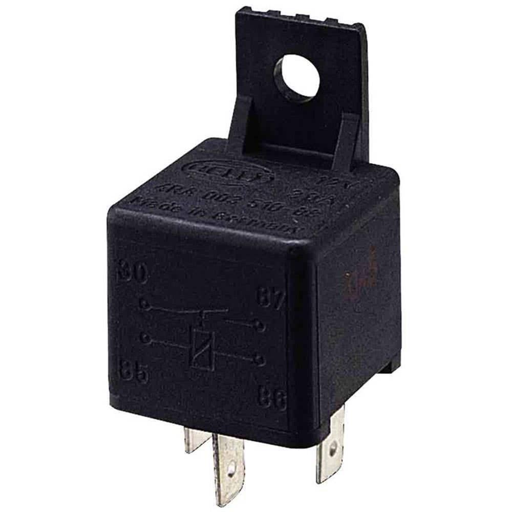 Relay 12V 30A Normally Open 5 Pin 140mA Draw Hella 95280045 3082