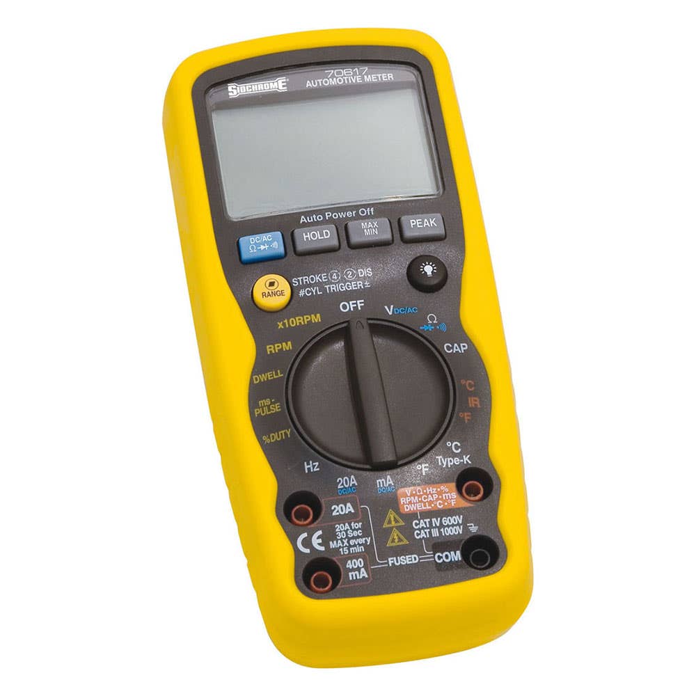 Multimeter Automotive 600V Sidchrome 95280409 SCMT70617