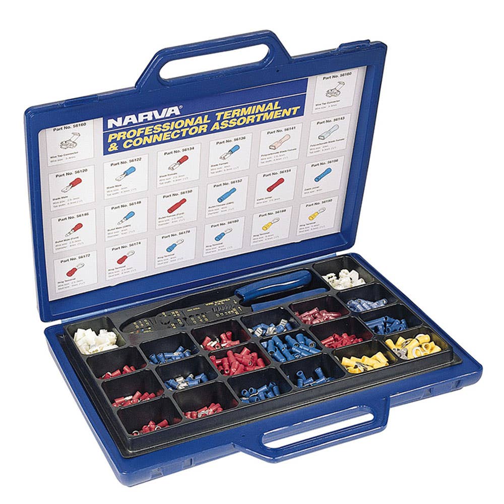 Terminal + Connector Kit 910 Piece Narva 95288204 56530