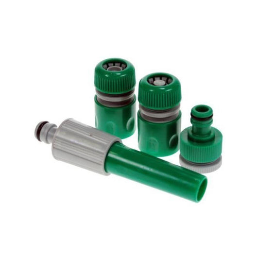 Hose Fittings Starter Kit PVC Green 12mm 4 Piece 9531001 44473