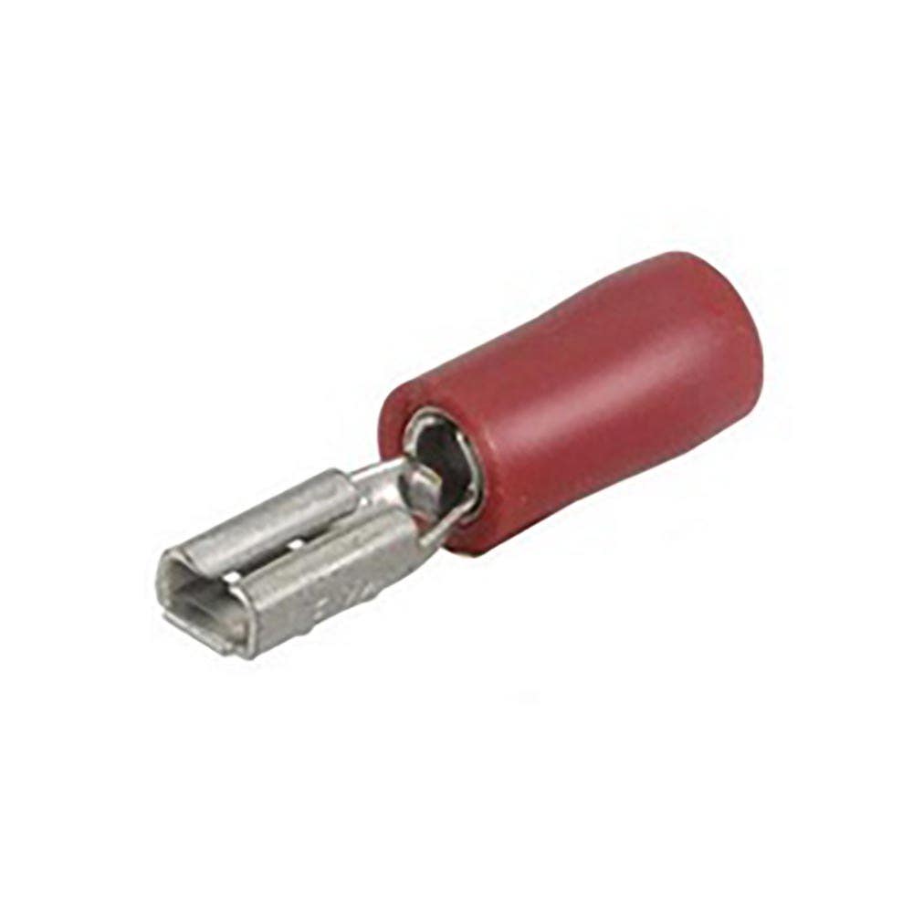 Terminal Blade Female Red 1/8'' 2.5-3mm Narva Pk 100_95368130_56133