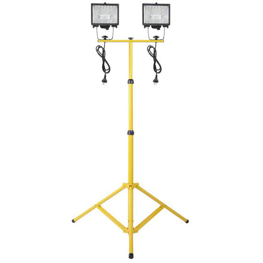 Twin Halogen Floodlight with Stand 240V 500W_95390031_HL19