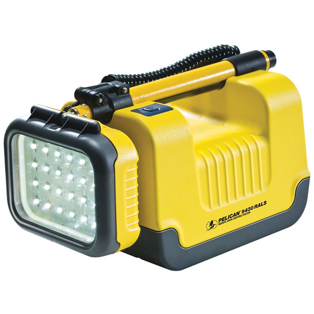 Worklight Torch LED Remote Area 1500-3000 Lumens SLA Battery Pelican 95488058 PE9430YG3